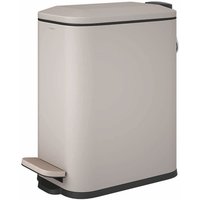 Essentials Badezimmer- und Küchenmülleimer mit Modernem Pedalsystem und 5L Fassungsvermögen. Mülleimer mit Rechteckigem Deckel und Klein für von COSMIC
