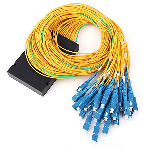 Single Mode Fiber Optic Splitter 1x32, PLC Splitter Module with SC/UPC Interface, Low Insertion Loss, High Stability, for Home Wiring, Engineering Projects, Fiber Optic LAN Single Mode Fiber Optic Splitter 1x32, PLC Splitter Module with SC/UPC Interface, Low Insertion Loss, High Stability, for Home Wiring, Engineering Projects, Fiber Optic LAN von COSMICROWAVE
