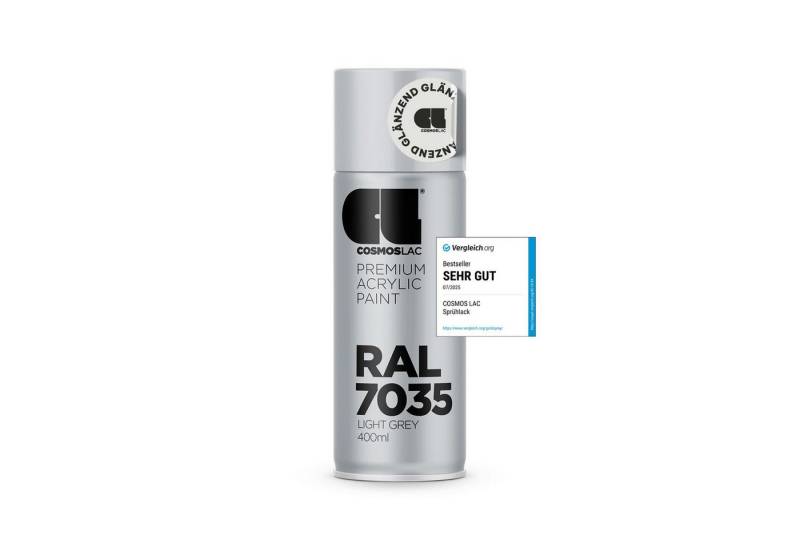 COSMOS LAC Sprühflasche COSMOS LAC Acryllack - Spraydose für DIY, Upcycling, Lackierarbeiten, UV-resistent, wetterfest von COSMOS LAC