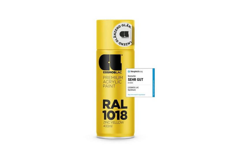 COSMOS LAC Sprühflasche COSMOS LAC Acryllack - Spraydose für DIY, Upcycling, Lackierarbeiten, UV-resistent, wetterfest von COSMOS LAC