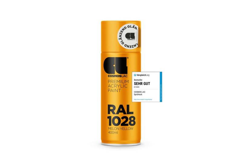 COSMOS LAC Sprühflasche COSMOS LAC Acryllack - Spraydose für DIY, Upcycling, Lackierarbeiten, UV-resistent, wetterfest von COSMOS LAC
