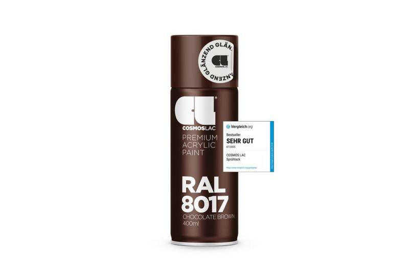 COSMOS LAC Sprühflasche COSMOS LAC Acryllack - Spraydose für DIY, Upcycling, Lackierarbeiten, UV-resistent, wetterfest von COSMOS LAC