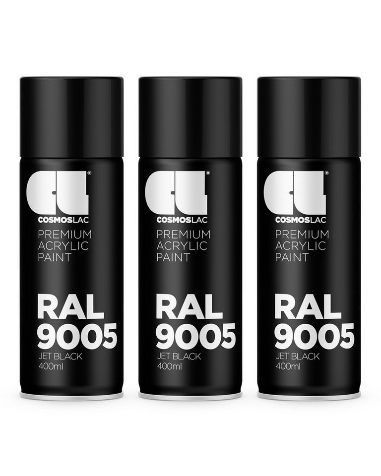 COSMOS LAC Sprühflasche COSMOS LAC Acryllack Vorteilssets - Spraydose für DIY und Upcycling, (3-tlg) von COSMOS LAC