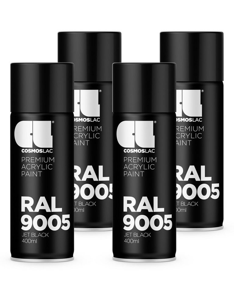 COSMOS LAC Sprühflasche COSMOS LAC Acryllack Vorteilssets - Spraydose für DIY und Upcycling, (4-tlg) von COSMOS LAC