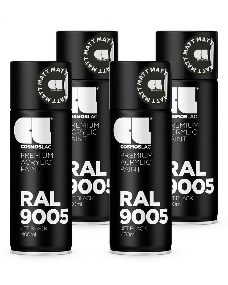 COSMOS LAC Sprühflasche COSMOS LAC Acryllack Vorteilssets - Spraydose für DIY und Upcycling, (4-tlg) von COSMOS LAC