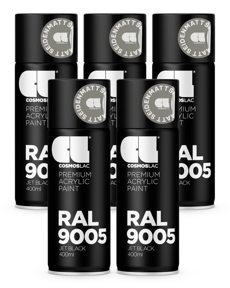 COSMOS LAC Sprühflasche COSMOS LAC Acryllack Vorteilssets - Spraydose für DIY und Upcycling, (5-tlg) von COSMOS LAC