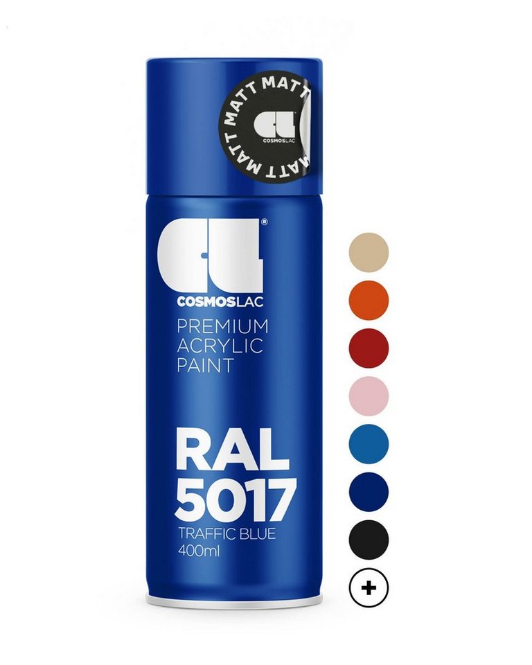 COSMOS LAC Sprühflasche COSMOS LAC DIY Acryllack Sprühdose - RAL Collection Matt COSMOS LAC Sprühflasche COSMOS LAC DIY Acryllack Sprühdose - RAL Collection Matt von COSMOS LAC