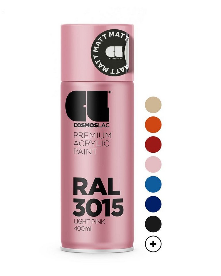 COSMOS LAC Sprühflasche COSMOS LAC DIY Acryllack Sprühdose - RAL Collection Matt von COSMOS LAC
