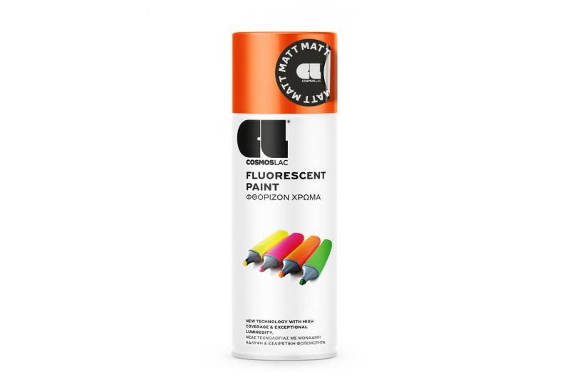 COSMOS LAC Sprühflasche Neon Sprühlack matt - Sprühdose Acryl Lackspray - Neonfarben DIY Lack. von COSMOS LAC