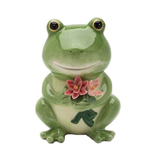 Cosmos Frosch Spardose aus Keramik, 12,7 cm hoch 12,7 cm Cosmos Frosch Spardose aus Keramik, 12,7 cm hoch 12,7 cm von Cosmos Gifts