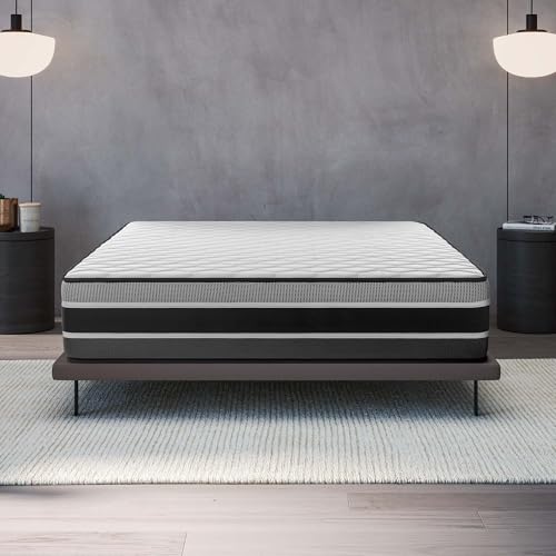 COSMOS - Matratze 160x200 cm Felis KaltschaummatratzeHärtegrad H4 - Öko-Tex Zertifiziert - Winter/oder Sommerseite + HR-Schaum 7 Zonen Matratze Höhe 30 cm - Made in EU von COSMOS