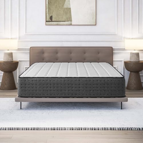 COSMOS - Matratze 180x200 cm Equinox Taschenfederkernmatratze Härtegrad H3/H4 - Öko-Tex Zertifiziert - HR-Schaum + Bi-Alveolärer Latex 7 Zonen Matratze Höhe 30 cm - Federn - Made in EU von COSMOS