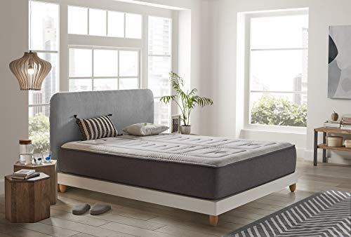 COSMOS - Matratze 180x200 cm - Höhe 30 cm - Jupiter - Kaltschaummatratze Härtegrad H4 - Viskoelastische + Latex Blue - 7 Zonen Ergonomie - Made in Europe - Öko-Tex Zertifiziert von COSMOS