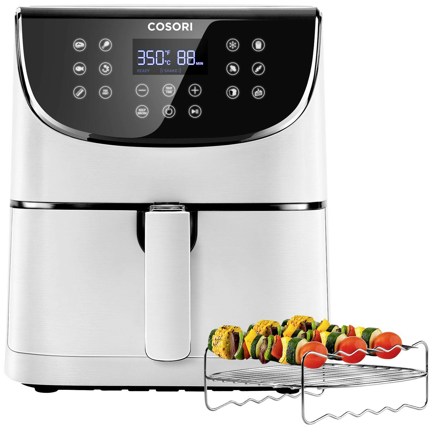 B-Ware Cosori Heißluft Fritteuse 1700 W Antihaftbeschichtung Bpa Frei Mit Display Timer von COSORI