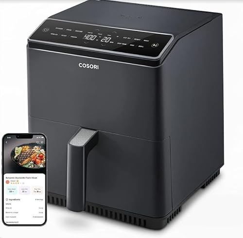 COSORI Dual Blaze Pro Heißluftfriteuse schwarz COSORI Dual Blaze Pro Heißluftfriteuse schwarz von COSORI
