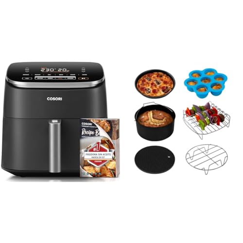 COSORI Heißluftfriteuse Zubehör, Sechsteiliges Zubehörset für Airfryer, COSORI Turbo Blaze 6 Liter von COSORI