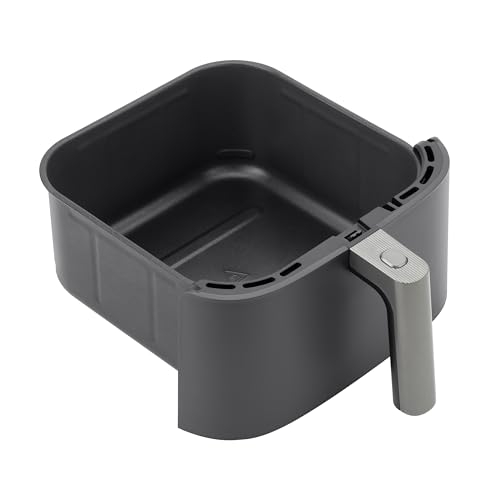 COSORI Turboblaze 6Qt Air Fryer Original Korb, Ersatzzubehör für CAF-DC601-KUS Air Fryer Antihaft Spülmaschinenfest CRP-DC601RB-KUS Dunkelgrau von COSORI