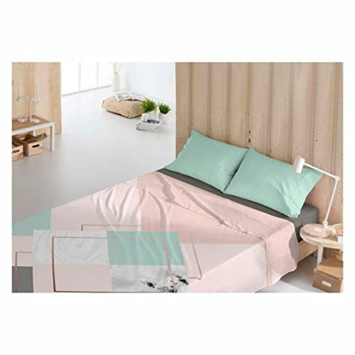 Costura S2800971 Bjorn-Bettwäsche-Set, für Betten mit 90 cm, Mehrfarbig, 160 x 270 cm von COSTURA