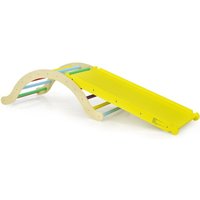 Costway - 3 in 1 Kinder Kletterleiter Set, Holz Kletterbogen Kletterdreieck mit umkehrbarer Rampe zum Klettern und Rutschen,Kleinkinderrutsche Costway - 3 in 1 Kinder Kletterleiter Set, Holz Kletterbogen Kletterdreieck mit umkehrbarer Rampe zum Klettern und Rutschen,Kleinkinderrutsche von COSTWAY