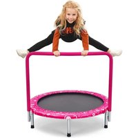 Costway - 92cm Mini Trampolin, Fitness Trampolin faltbar, Kindertrampolin bis 150kg belastbar, Gartentrampolin Costway - 92cm Mini Trampolin, Fitness Trampolin faltbar, Kindertrampolin bis 150kg belastbar, Gartentrampolin von COSTWAY