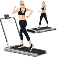 2 in 1 Laufband klappbar 2,25HP von COSTWAY