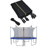 COSTWAY 305cm Trampolin Sicherheitsnetz für Gartentrampoline von COSTWAY