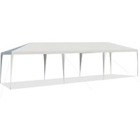 Gartenpavillon Partyzelt, Gartenzelt Pavillon für Partys, Aktivitäten & Camping (9m x 3m) von COSTWAY