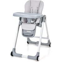 COSTWAY 4 in 1 Baby Hochstuhl, Kinderhochstuhl klappbar, Babystuhl mit Liegefunktion, höhenverstellbarer Rückenlehne & Fußstütze, Kinderstuhl mit 4 von COSTWAY