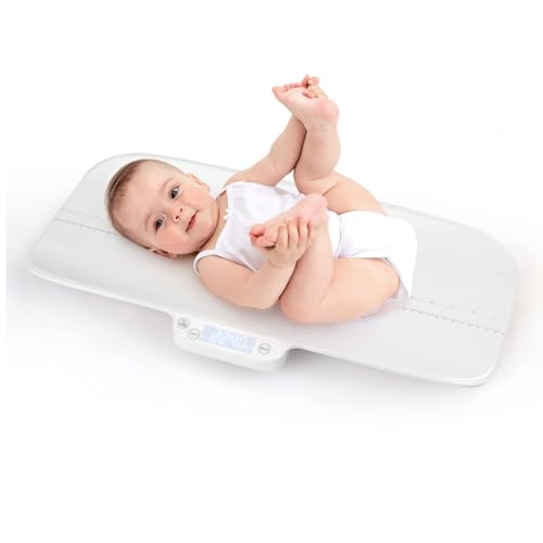 COSTWAY Babywaage Digtal, multifunktionale Kinderwaage bis 30kg Tragkraft, Säuglingswaage Stillwaage Tierwagge mit 4 Messmodi, gebogene Oberfläche, Tara-und Haltefunktion COSTWAY Babywaage Digtal, multifunktionale Kinderwaage bis 30kg Tragkraft, Säuglingswaage Stillwaage Tierwagge mit 4 Messmodi, gebogene Oberfläche, Tara-und Haltefunktion von COSTWAY