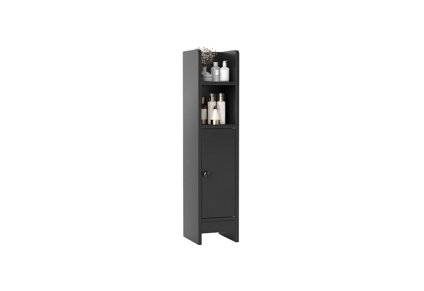 COSTWAY Badkommode, Badschrank Badezimmerschrank schmal, verstellbare Ablagen COSTWAY Badkommode, Badschrank Badezimmerschrank schmal, verstellbare Ablagen von COSTWAY