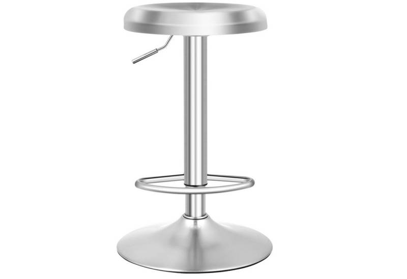 COSTWAY Barhocker, Drehstuhl, höhenverstellbar 60-82,5cm, Stahl, 120kg von COSTWAY