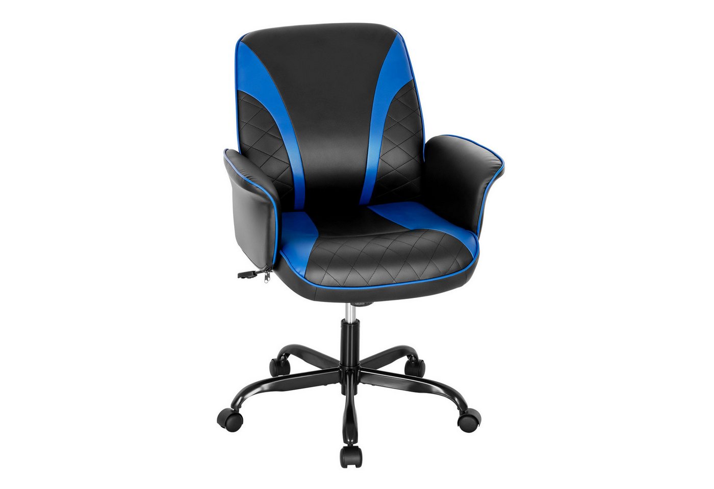 COSTWAY Bürostuhl, 46-56cm höhenverstellbar, drehbar von COSTWAY