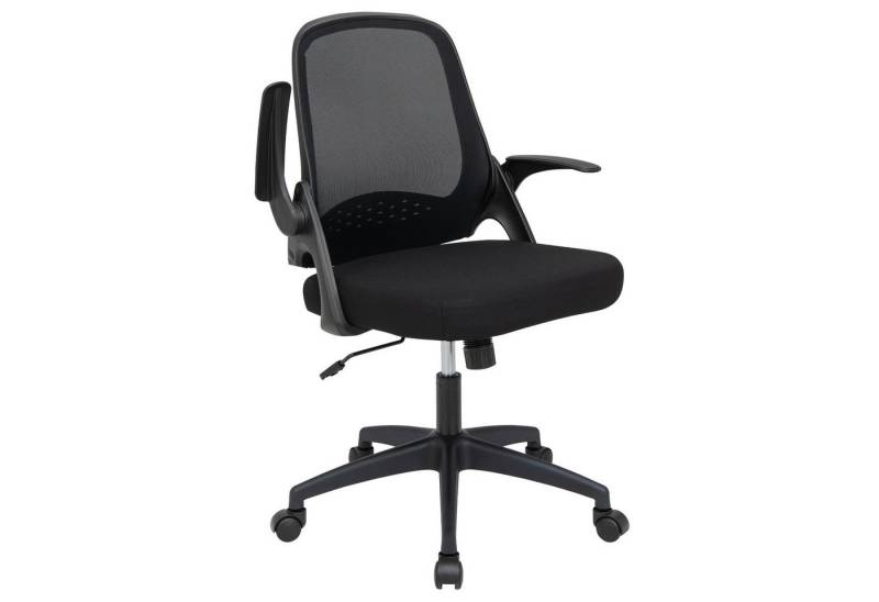 COSTWAY Bürostuhl, Drehstuhl höhenverstellbar, Wippfunktion, 150kg belastbar von COSTWAY