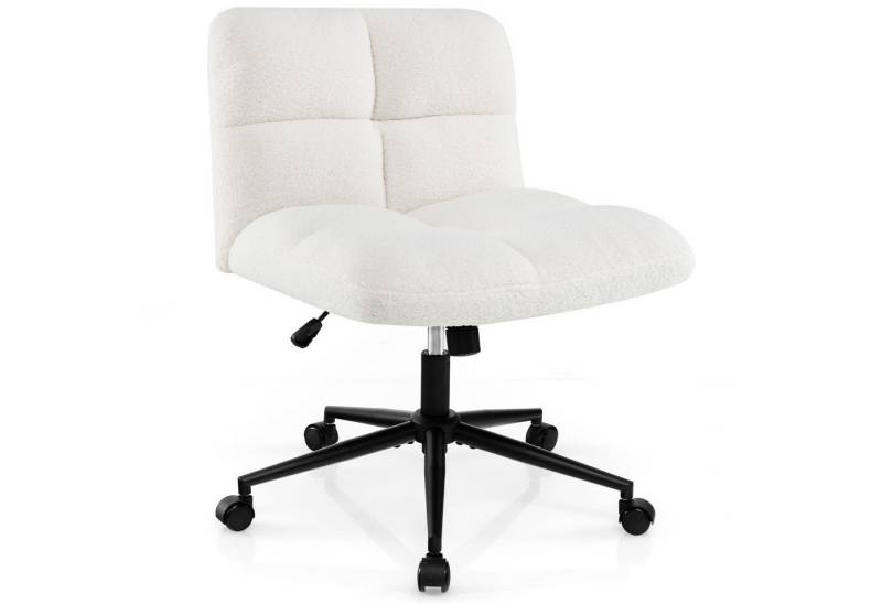 COSTWAY Bürostuhl, mit Rollen & Wippfunktion, drehbar, höhenverstellbar von COSTWAY