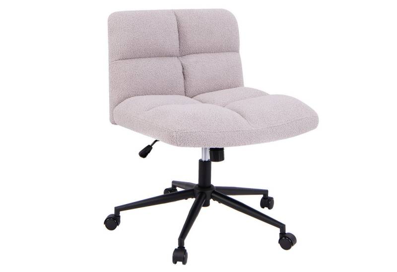 COSTWAY Bürostuhl, mit Rollen & Wippfunktion, drehbar, höhenverstellbar von COSTWAY