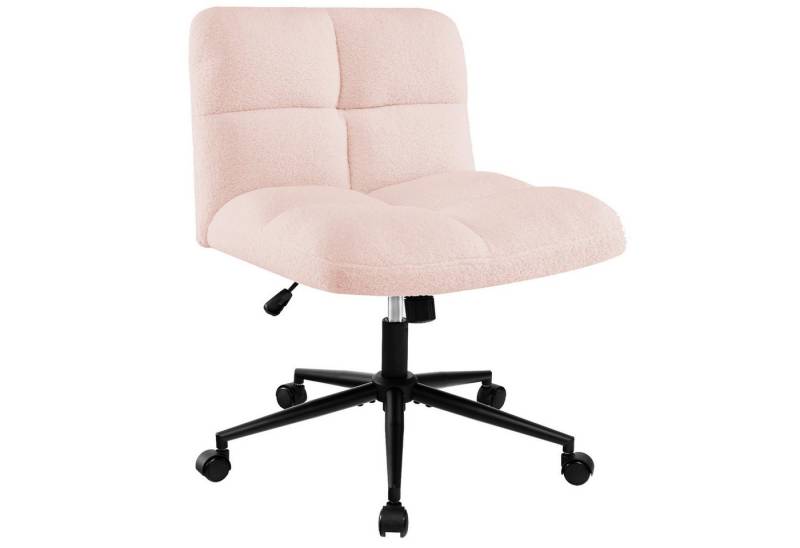 COSTWAY Bürostuhl, mit Rollen & Wippfunktion, drehbar, höhenverstellbar von COSTWAY