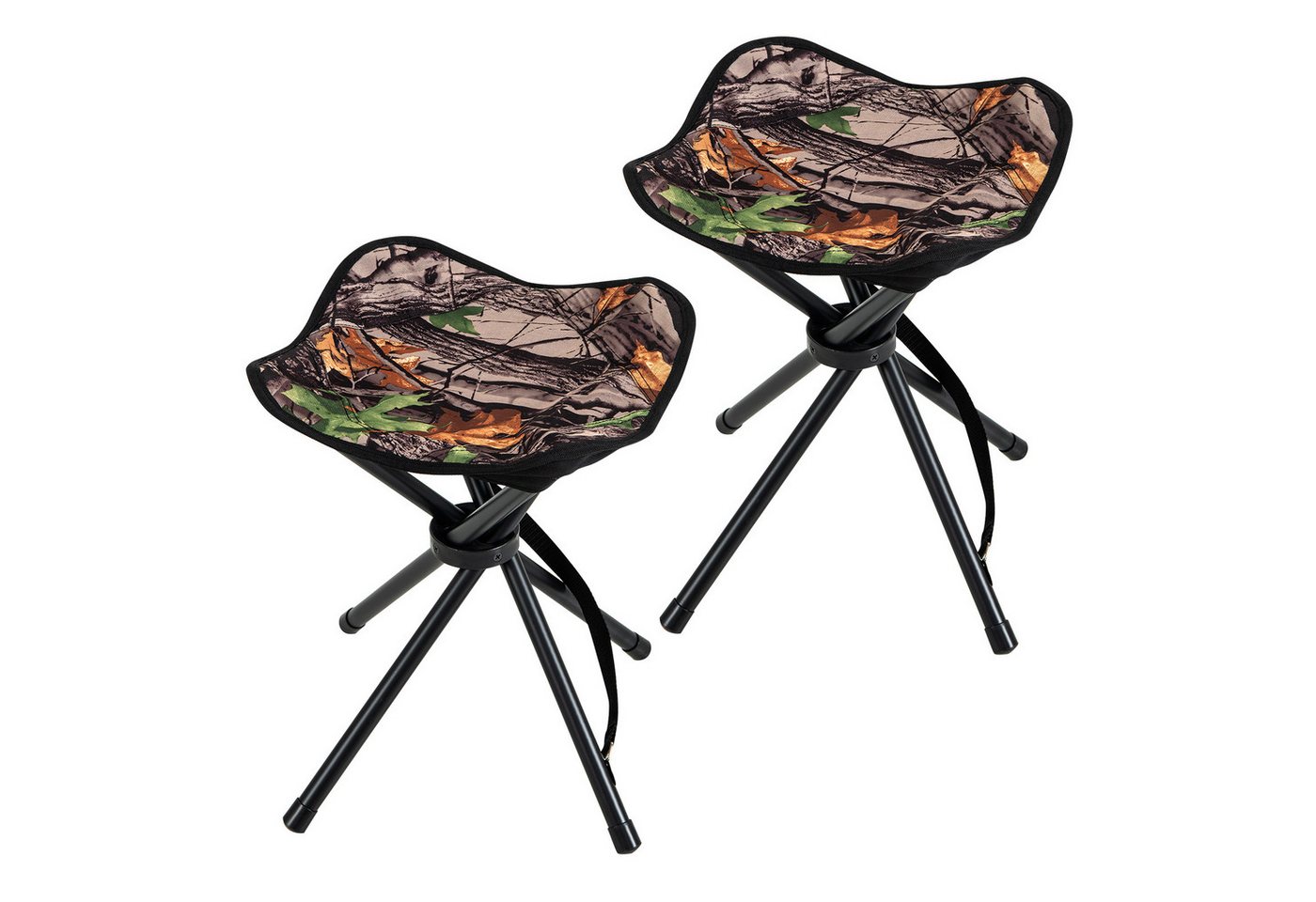 COSTWAY Campinghocker 2er Set Vierbein Falthocker, mit Schultergurt COSTWAY Campinghocker 2er Set Vierbein Falthocker, mit Schultergurt von COSTWAY