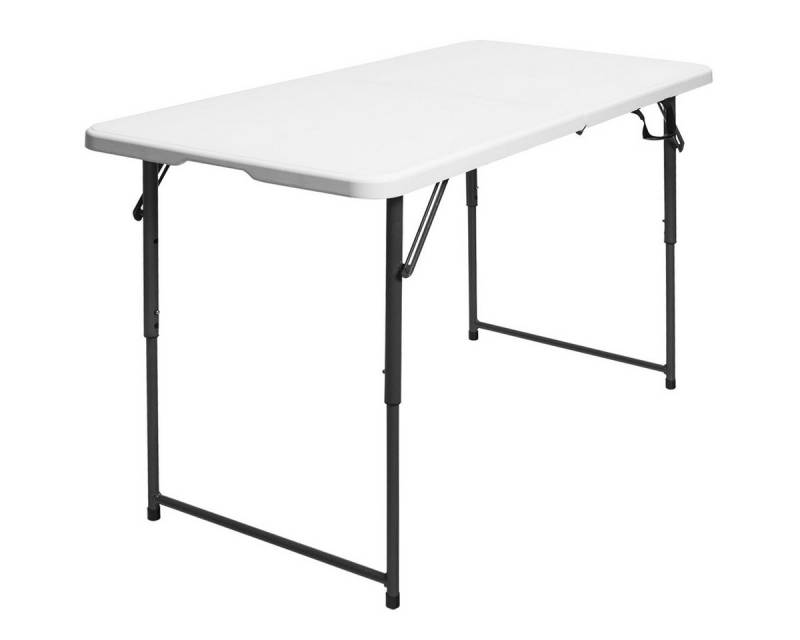 COSTWAY Campingtisch Gartentisch, mit Tragegriff 46-74cm höhenverstellbar COSTWAY Campingtisch Gartentisch, mit Tragegriff 46-74cm höhenverstellbar von COSTWAY