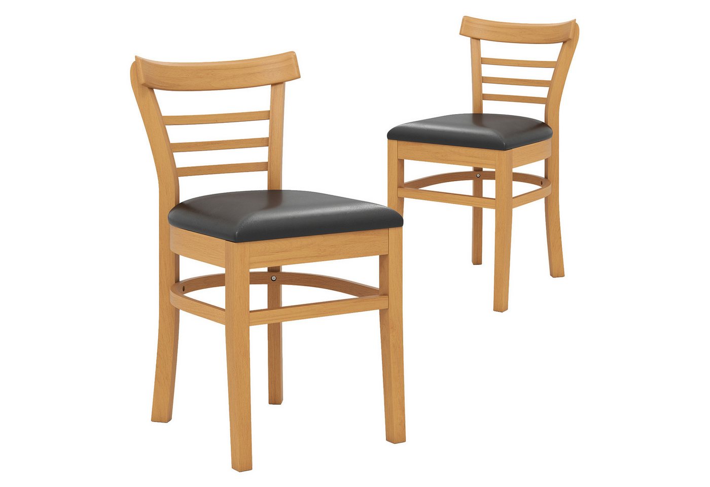 COSTWAY Esszimmerstuhl (2 St) von COSTWAY