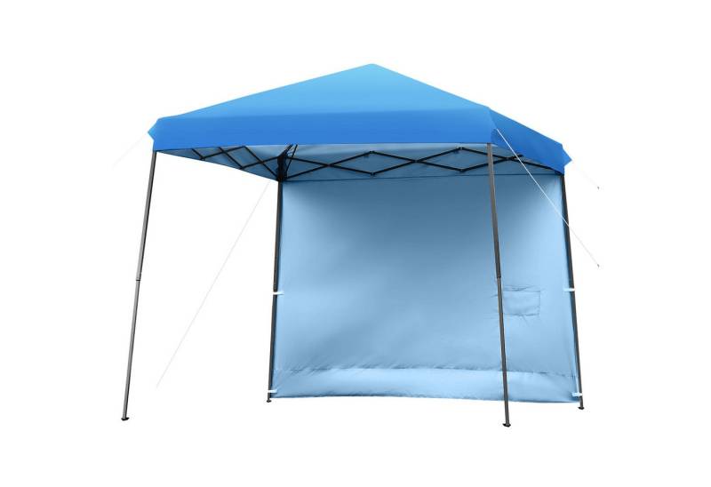 COSTWAY Faltpavillon Gartenzelt, 3 x 3m, mit Seitenwand, höhenverstellbar COSTWAY Faltpavillon Gartenzelt, 3 x 3m, mit Seitenwand, höhenverstellbar von COSTWAY