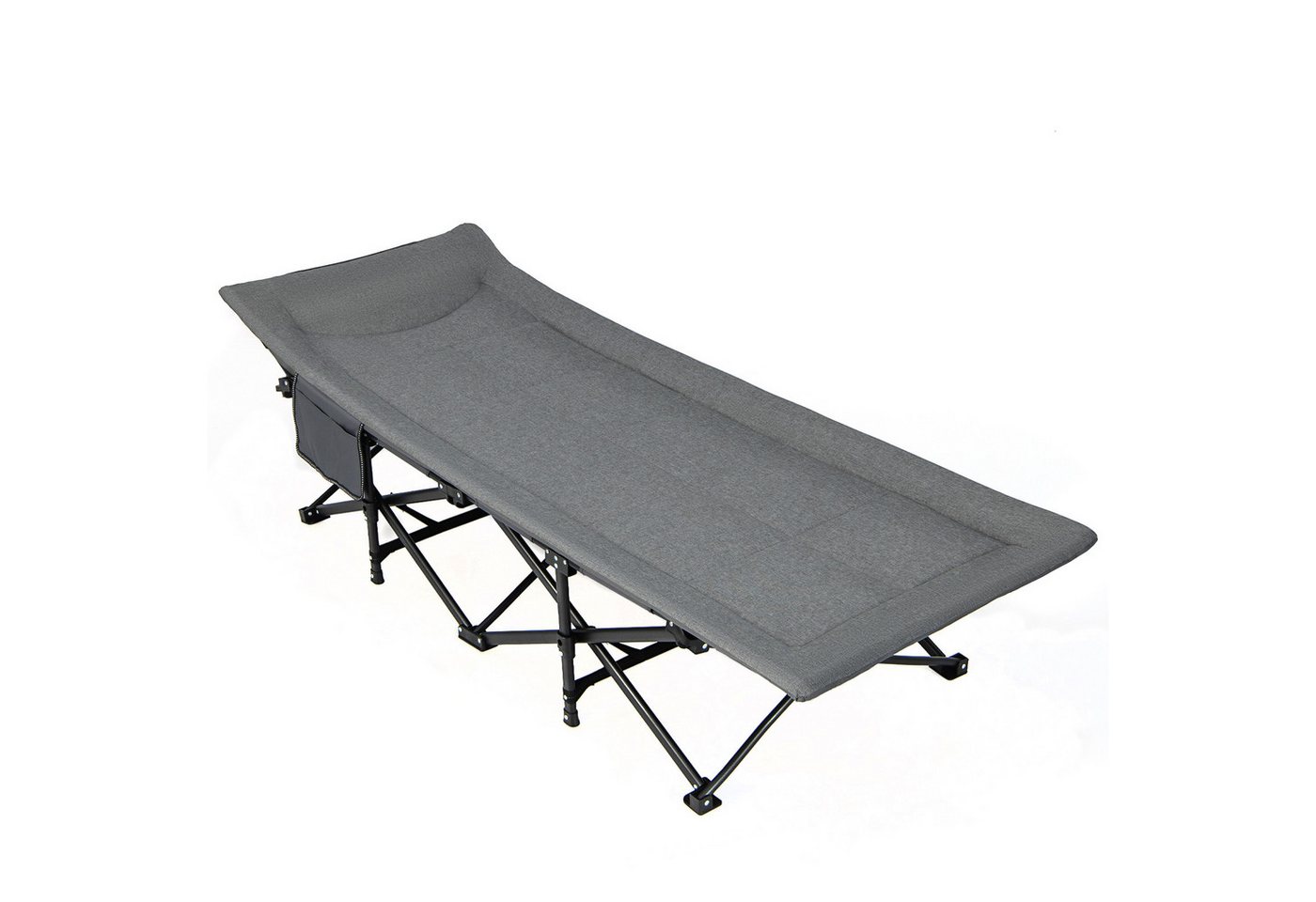 COSTWAY Feldbett Campingbett mit Seitentasche & Kopfstütze COSTWAY Feldbett Campingbett mit Seitentasche & Kopfstütze von COSTWAY