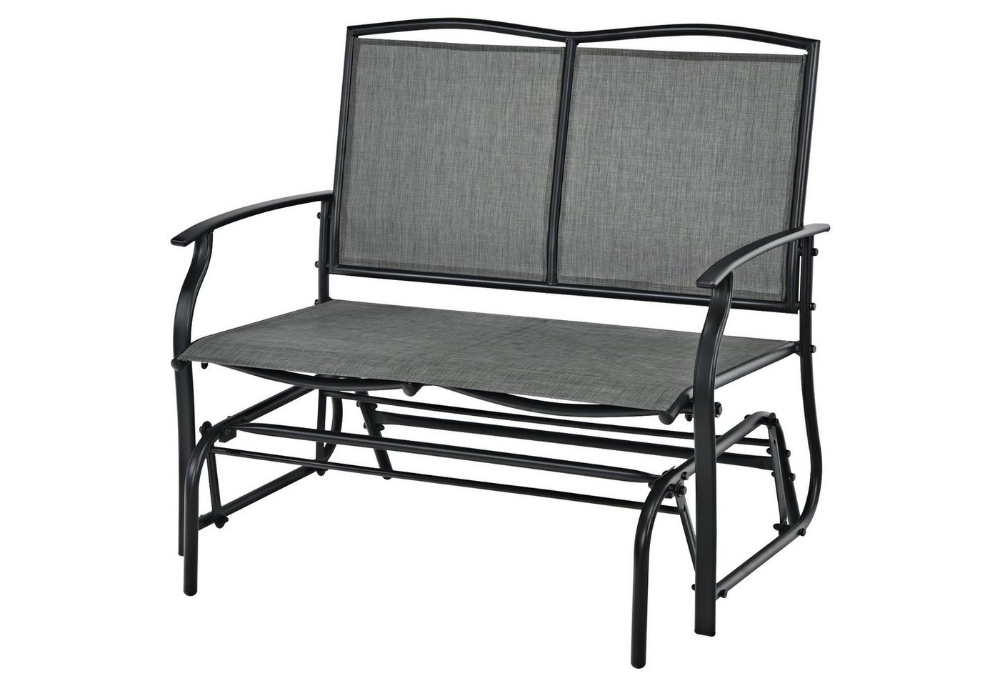 COSTWAY Gartenbank, 2-Sitzer Schaukelbank, bis 180kg, 105x71,5x93cm von COSTWAY
