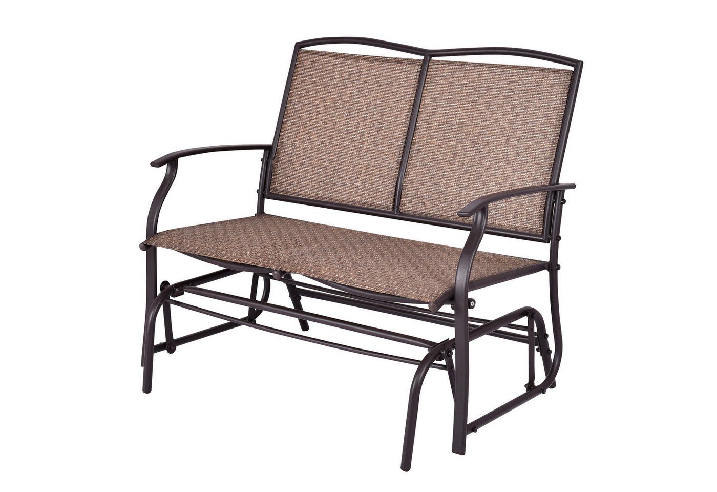 COSTWAY Gartenbank, 2-Sitzer Schaukelbank, bis 180kg, 105x71,5x93cm von COSTWAY