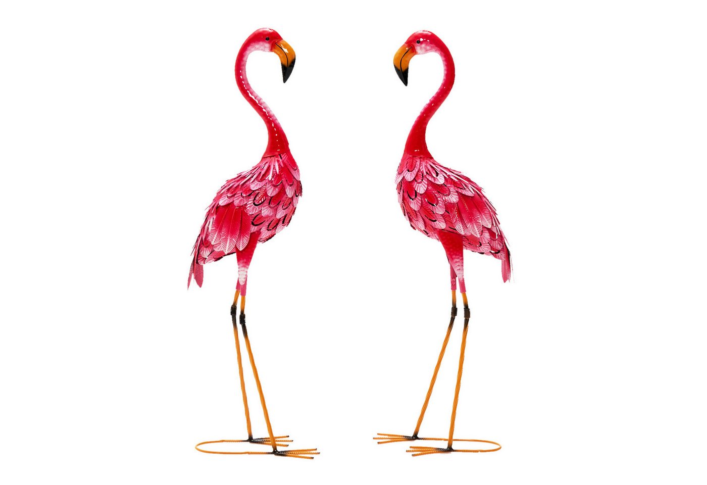 COSTWAY Gartenfigur, 2er-Set, Flamingo-Gartenstatuen COSTWAY Gartenfigur, 2er-Set, Flamingo-Gartenstatuen von COSTWAY