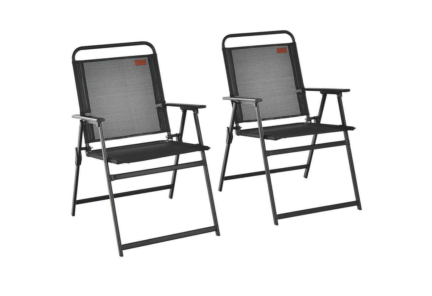 COSTWAY Gartenstuhl 4er Set Klappstühle (4 St), klappbar bis 150kg von COSTWAY