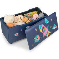 COSTWAY Gepolsterte Spielzeugkiste, Kinder Aufbewahrungsbox mit abnehmbarem Deckel von COSTWAY