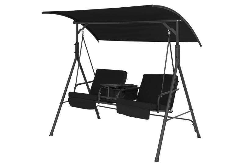 COSTWAY Hollywoodschaukel, 2-Sitzer, mit verstellbarem Dach, 180 x 124 x 161,5 cm COSTWAY Hollywoodschaukel, 2-Sitzer, mit verstellbarem Dach, 180 x 124 x 161,5 cm von COSTWAY
