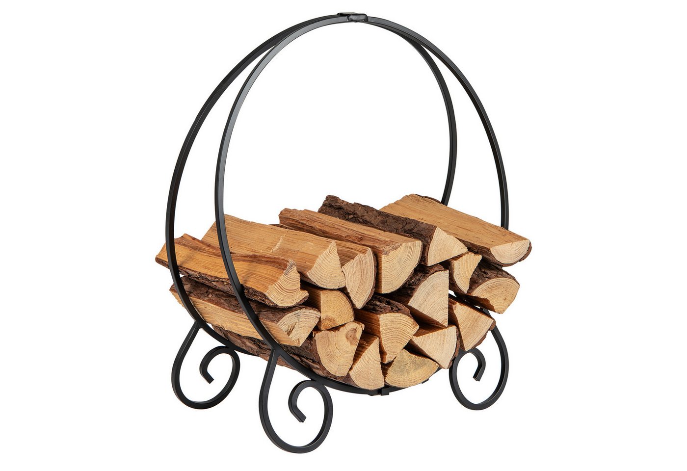 COSTWAY Kaminholzregal, BxTxH:27x59x64 cm, Metall, klappbarer Kaminholzständer für Innen und Aussen COSTWAY Kaminholzregal, BxTxH:27x59x64 cm, Metall, klappbarer Kaminholzständer für Innen und Aussen von COSTWAY