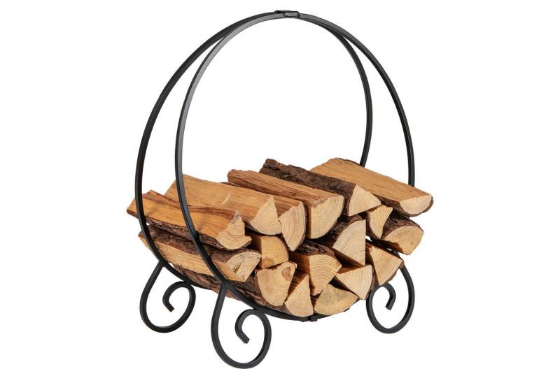 COSTWAY Kaminholzregal, BxTxH:27x59x64 cm, Metall, klappbarer Kaminholzständer für Innen und Aussen COSTWAY Kaminholzregal, BxTxH:27x59x64 cm, Metall, klappbarer Kaminholzständer für Innen und Aussen von COSTWAY