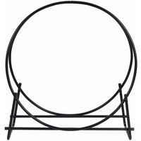 COSTWAY Kaminholzregal rund Kaminholzstaender Brennholzregal Kaminholzhalter Kaminholzablage Feuerholzregal Metall schwarz COSTWAY Kaminholzregal rund Kaminholzstaender Brennholzregal Kaminholzhalter Kaminholzablage Feuerholzregal Metall schwarz von COSTWAY